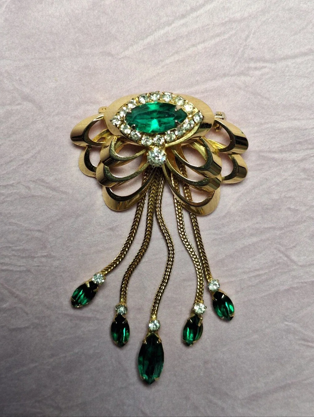 Signed KRAMER VINTAGE BROOCH ! **RARE**